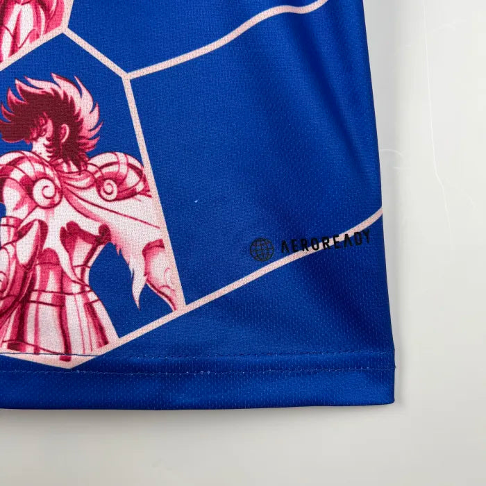Japan Saint Seiya Blue Fan Shirt 2023/24