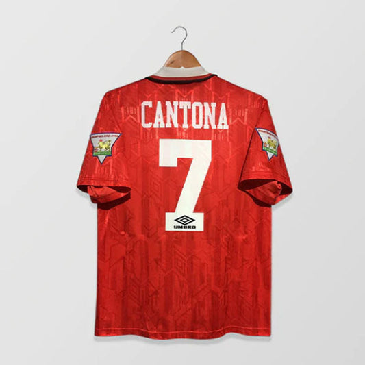 [ICONS] Manchester Utd Home Shirt 1992/94 ★ Cantona #7 ★
