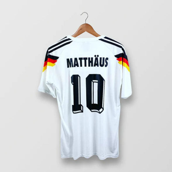 [ICONS] Germany Home Shirt 1990 ★ Matthaus #10 ★