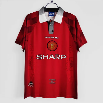 [ICONS] Manchester Utd Home Shirt 1996/98 ★ Beckham #10 ★